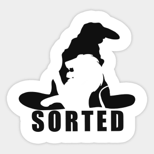 Daringly Sorted Sticker